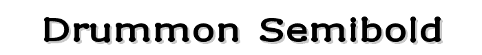 Drummon SemiBold font